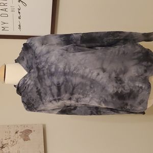 Tie die hoodie